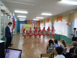 Концерт ко Дню учителя в Никольском школе 