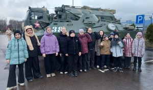 Посвящение в отряд ЮНАРМИЯ